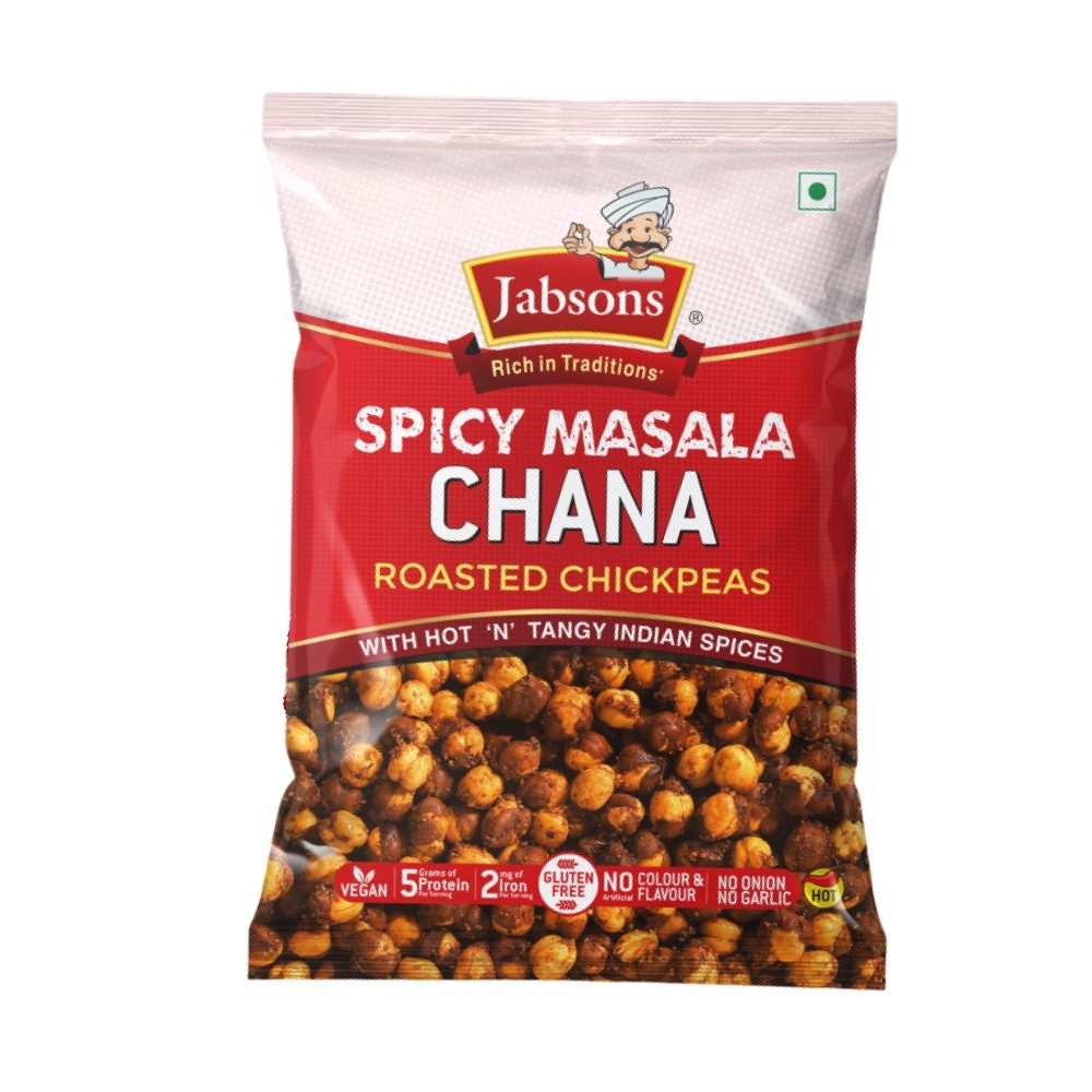 Jabsons Roasted Chana Spicy Masala / Bhuna Chana