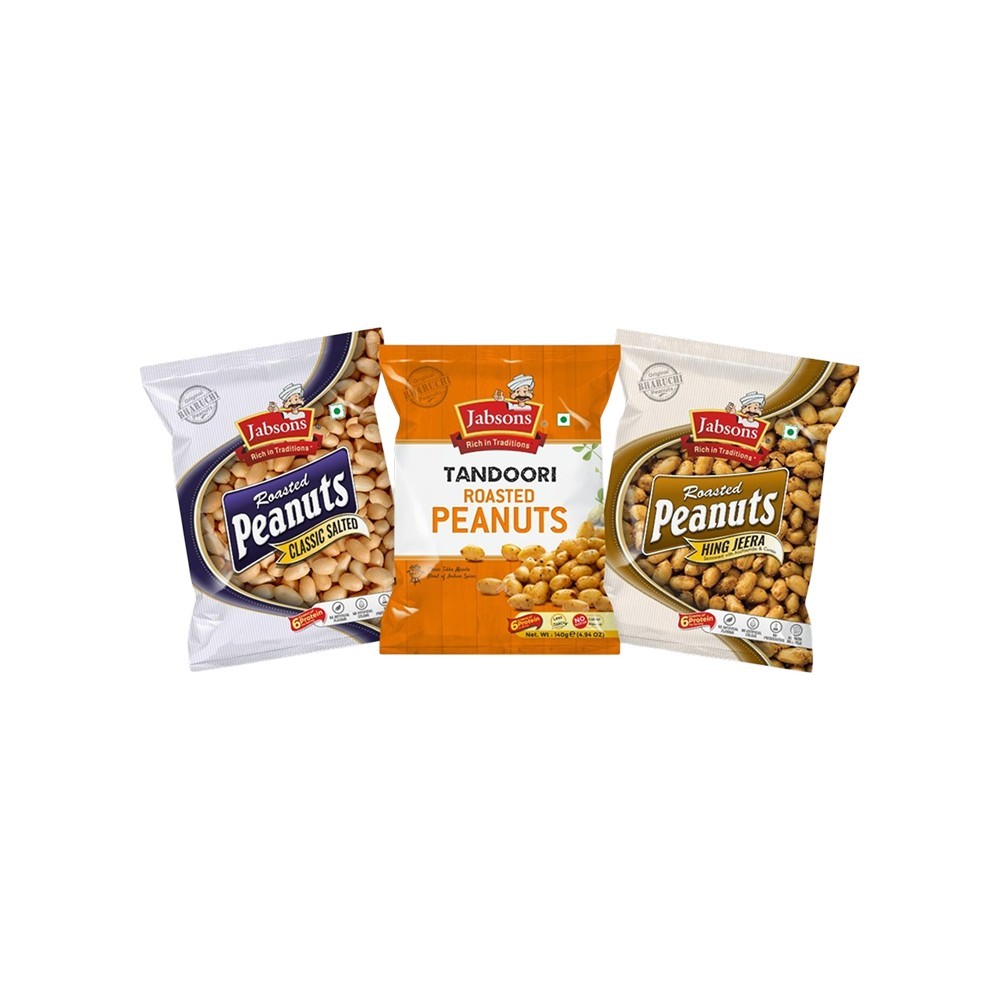 Jabsons Roasted Peanuts Variety Flavoured