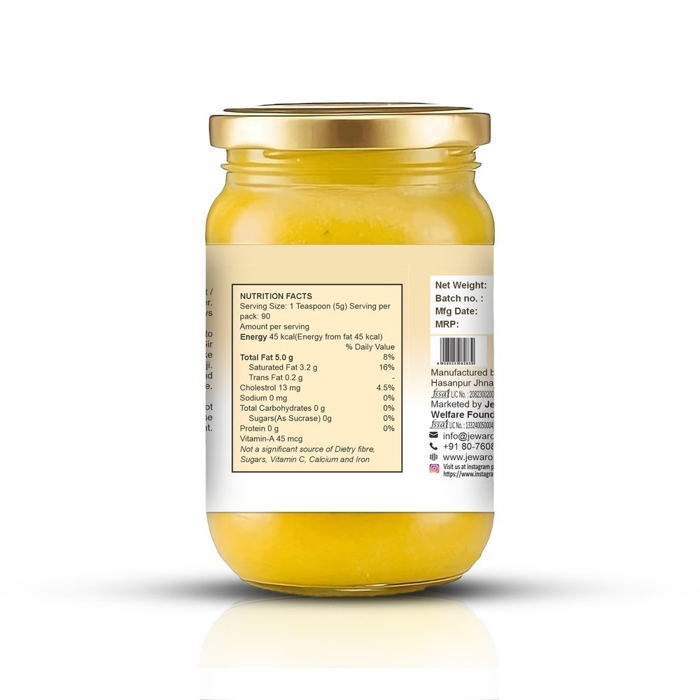 Jewar Pure Desi A2 Gir Cow Ghee (Desi Ghee)