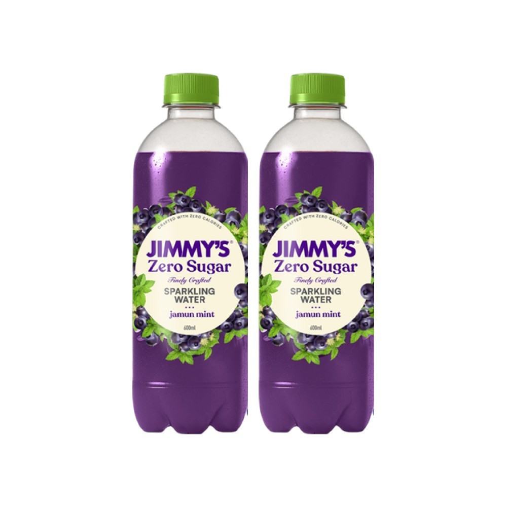 Jimmy's Jamun Mint Zero Sugar Sparkling Drink
