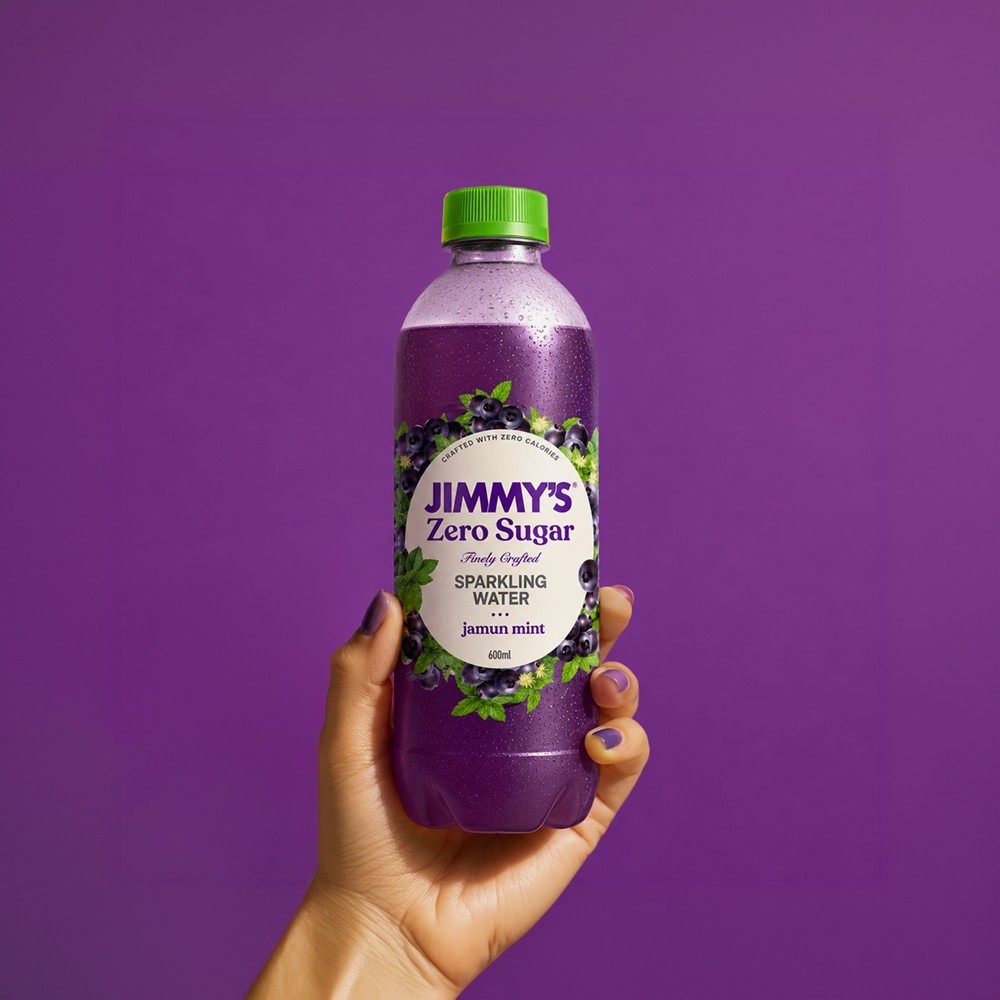 Jimmy's Jamun Mint Zero Sugar Sparkling Drink