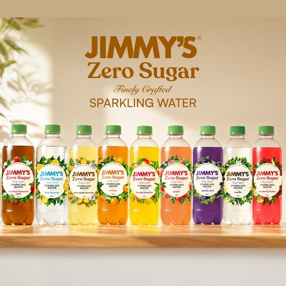 Jimmy's Lime & Lemon Zero Sugar Sparkling Drink