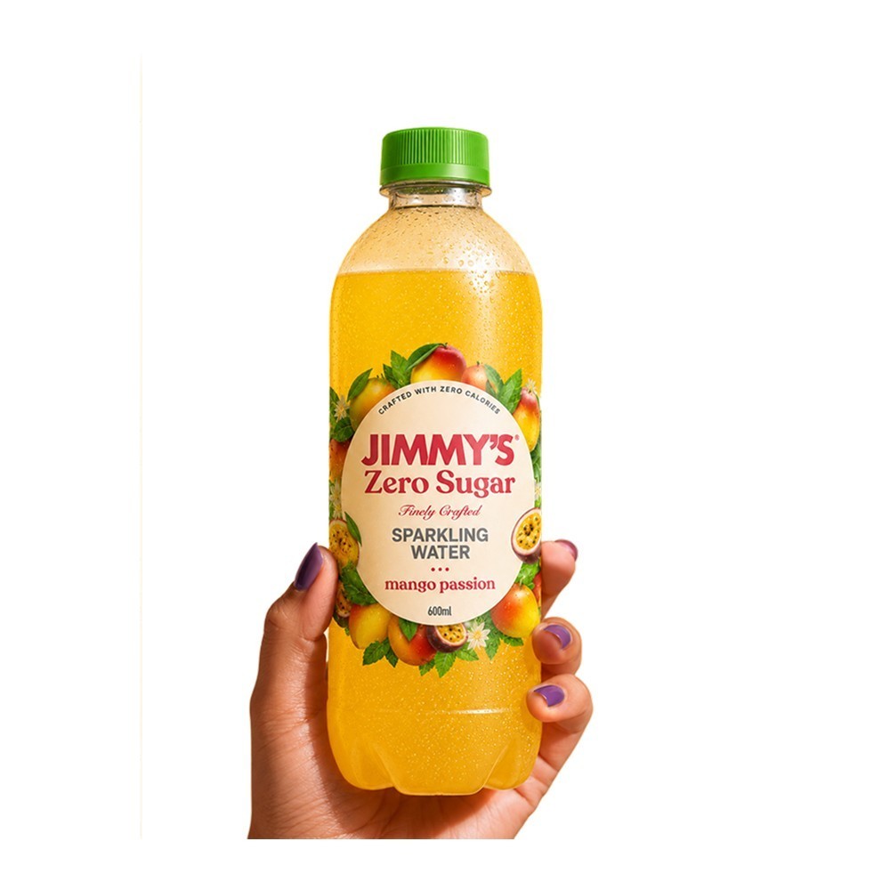 Jimmy's Mango Passion Zero Sugar Sparkling Drink
