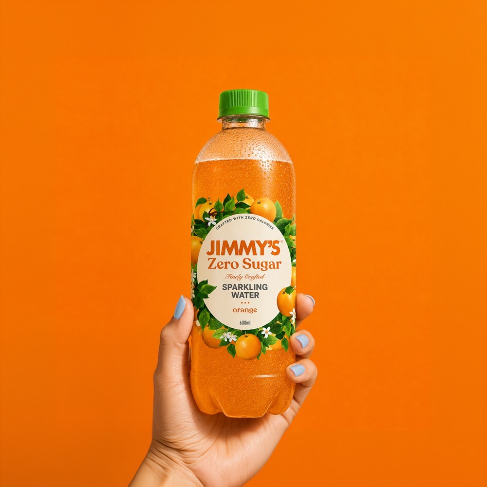 Jimmy's Orange Zero Sugar Sparkling Drink