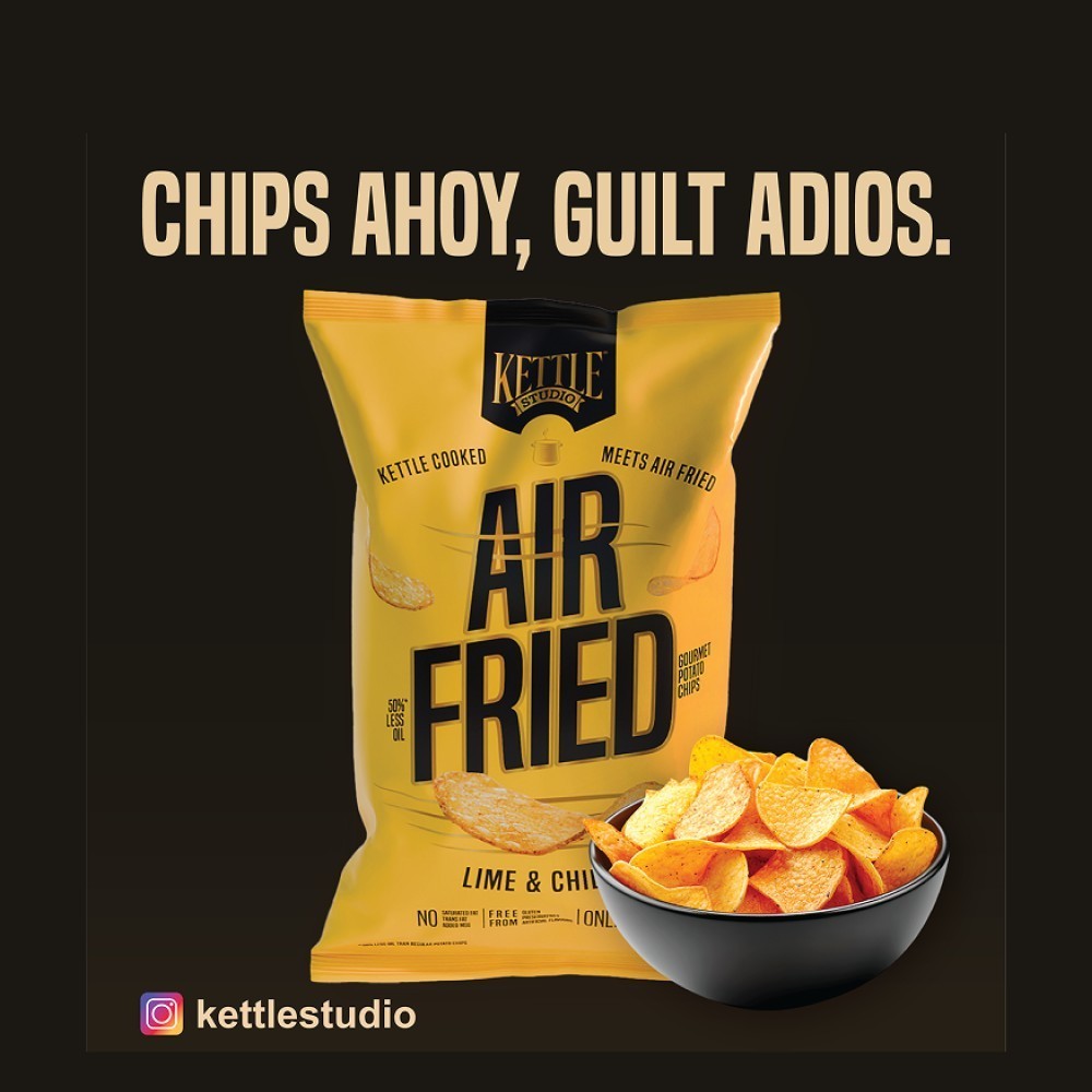 Kettle Studio Air Fried Lime & Chilli Potato Chips