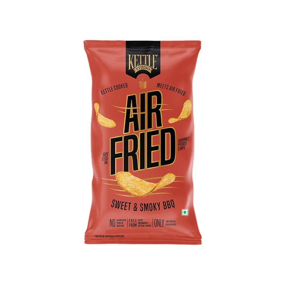 Kettle Studio Air Fried Sweet & Smoky BBQ Potato Chips