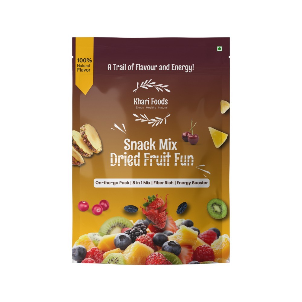 Khari Foods Premium Dried Fruit Trail Mix