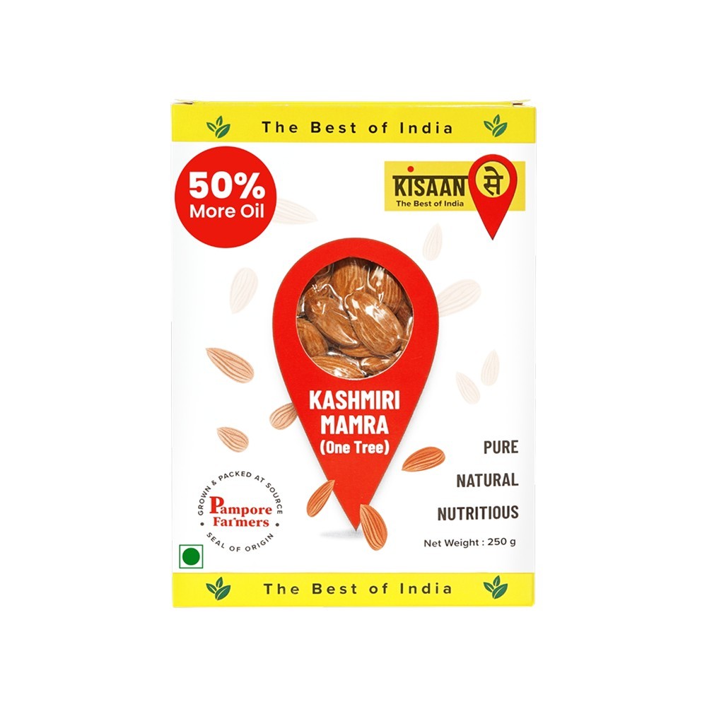 Kisaansay Kashmiri Mamra Almonds