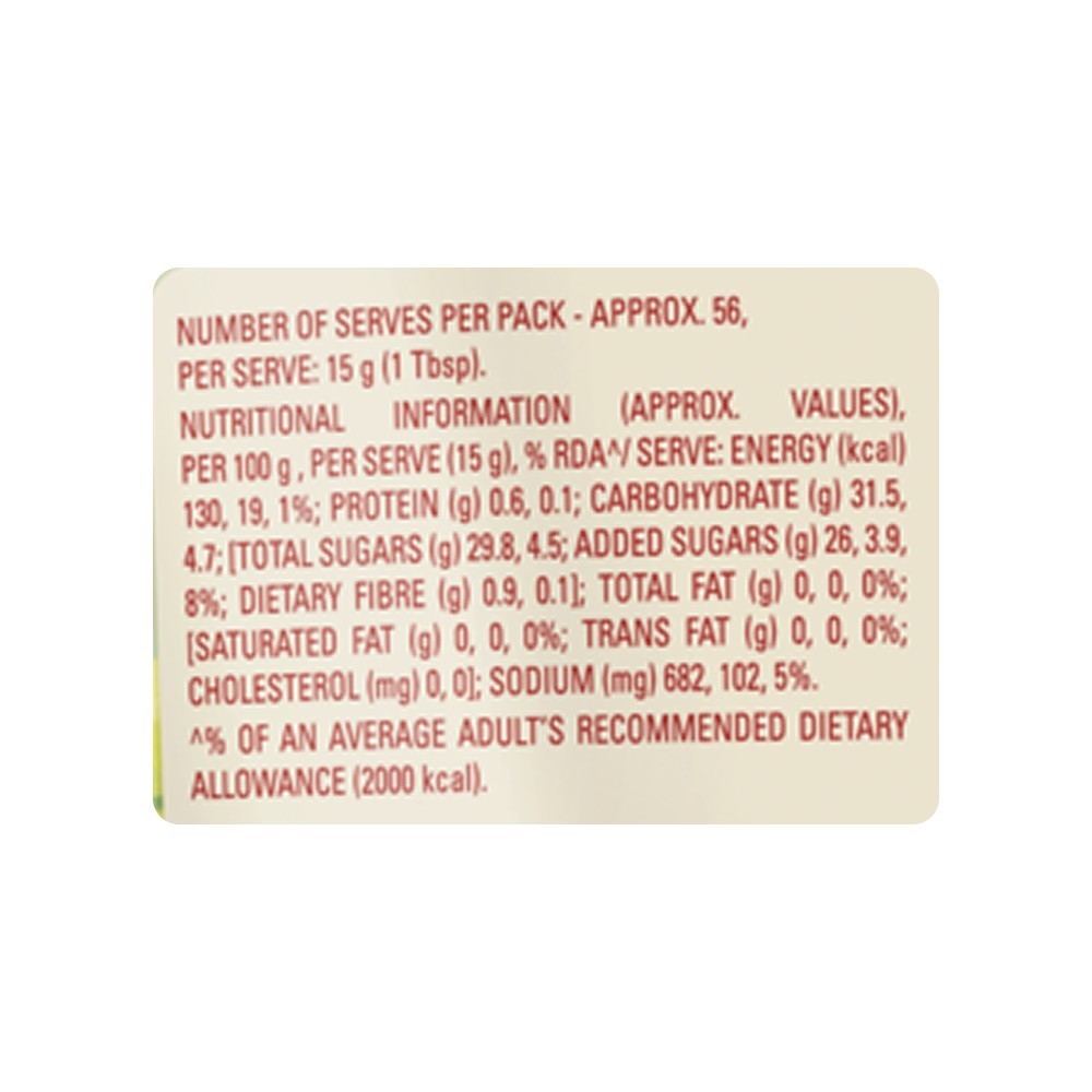 Kissan Tomato Ketchup (No Onion & Garlic) - Doy Pack
