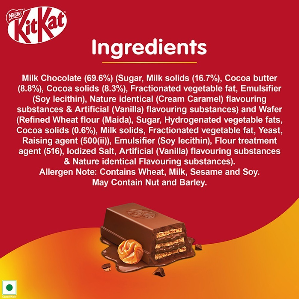 KitKat Delights Caramel Coated Wafer Chocolate