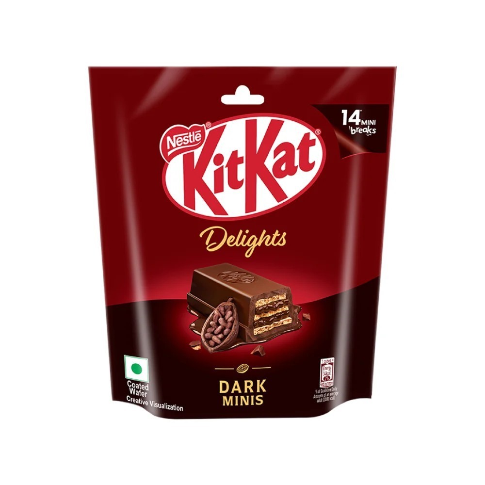 KitKat Delights Dark Minis Wafer Chocolate Pack