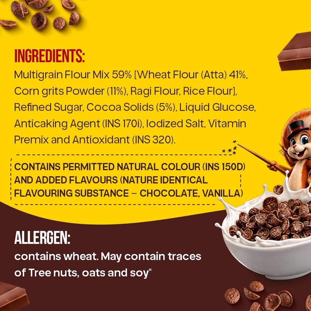 Kwality Multigrain Choco Flakes - No Maida