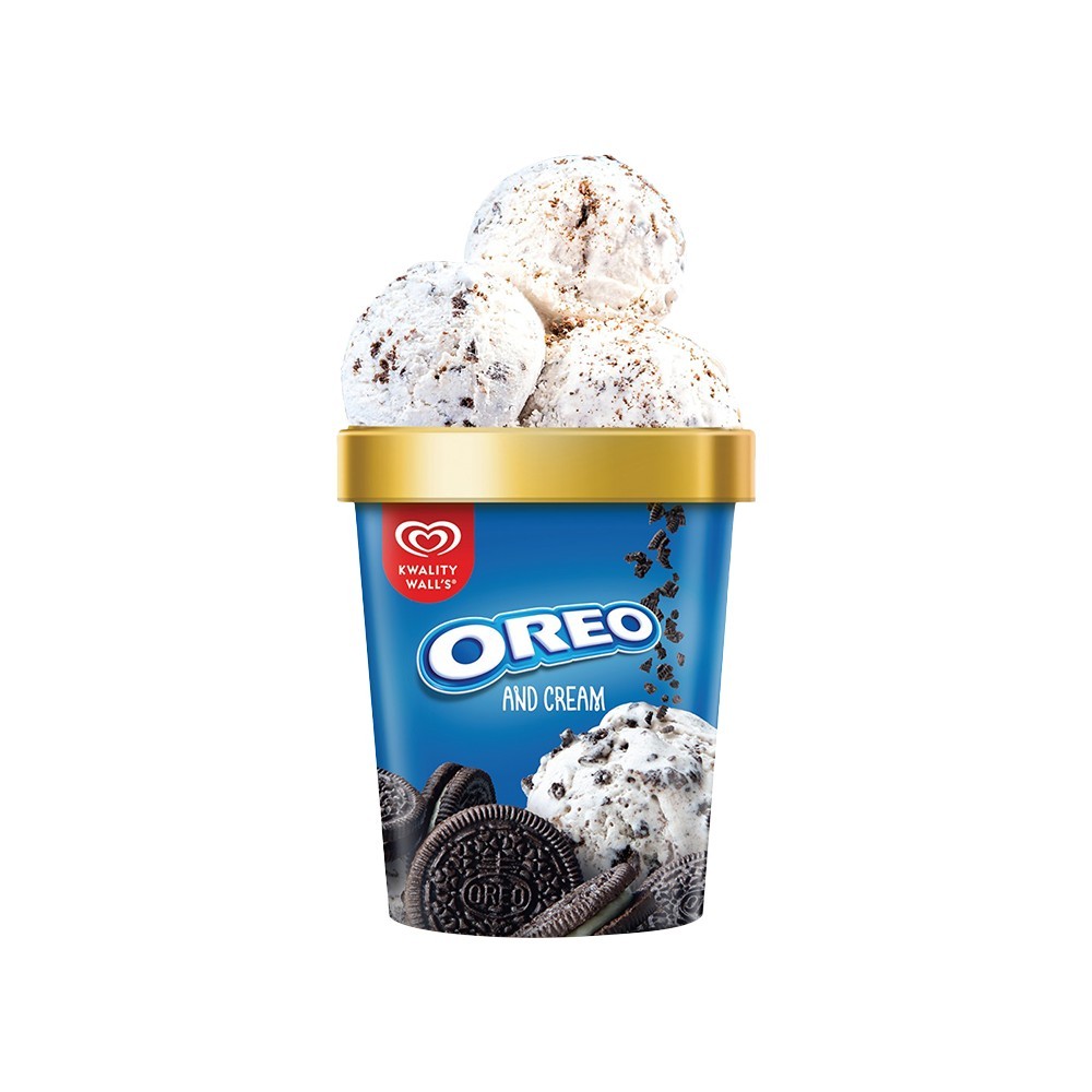 Kwality Wall's Oreo & Cream Frozen Dessert Tub