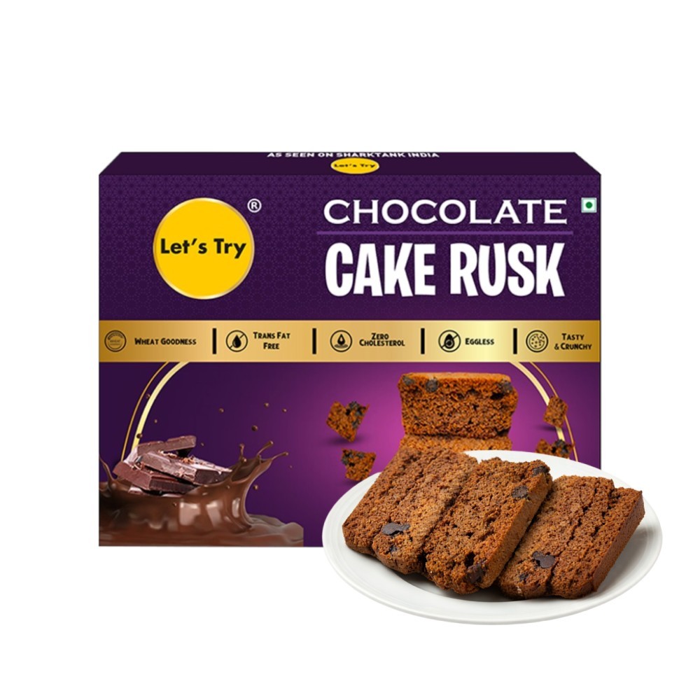 Let's Try Chocolate Cake Rusk
