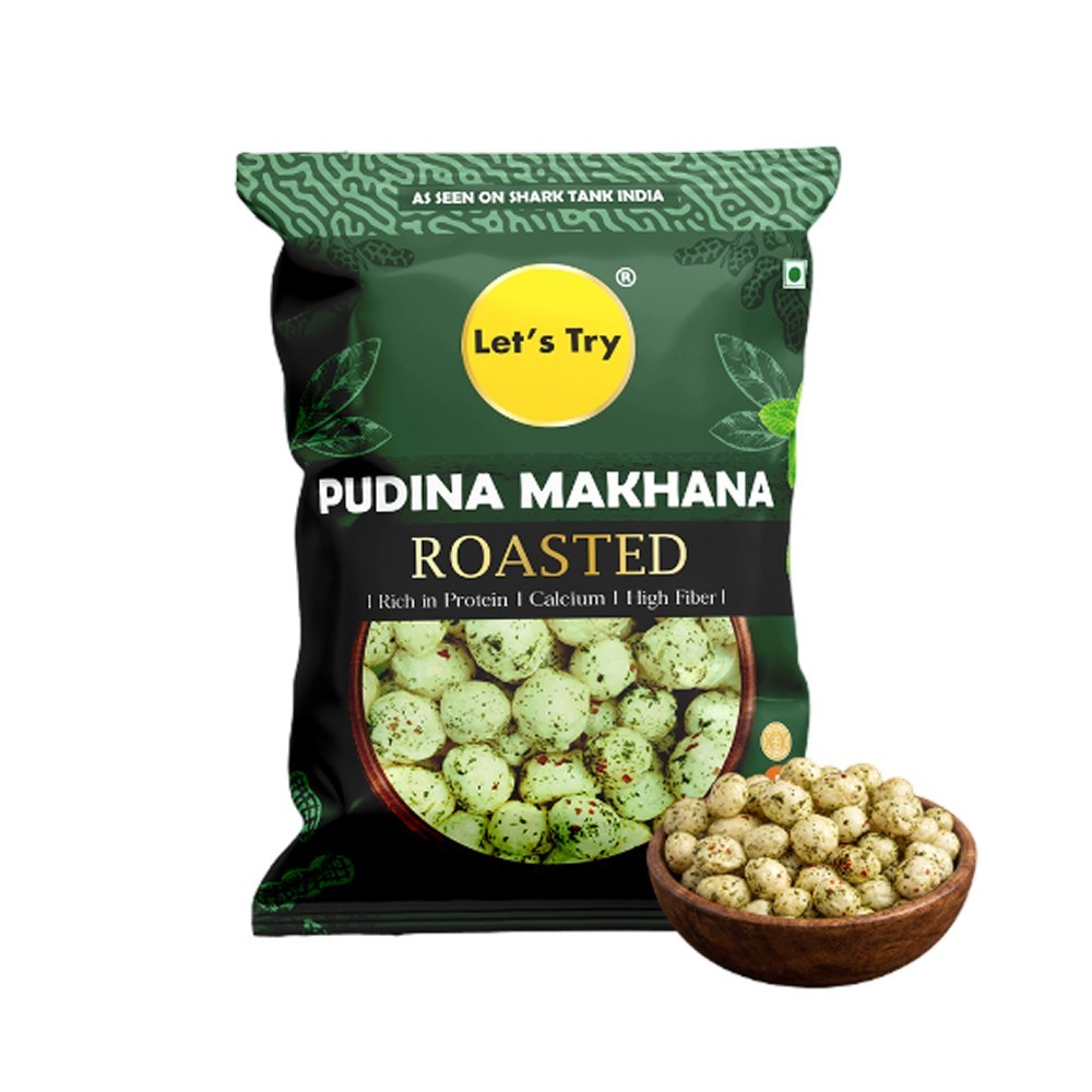 Let's Try Pudina Flavoured Makhana