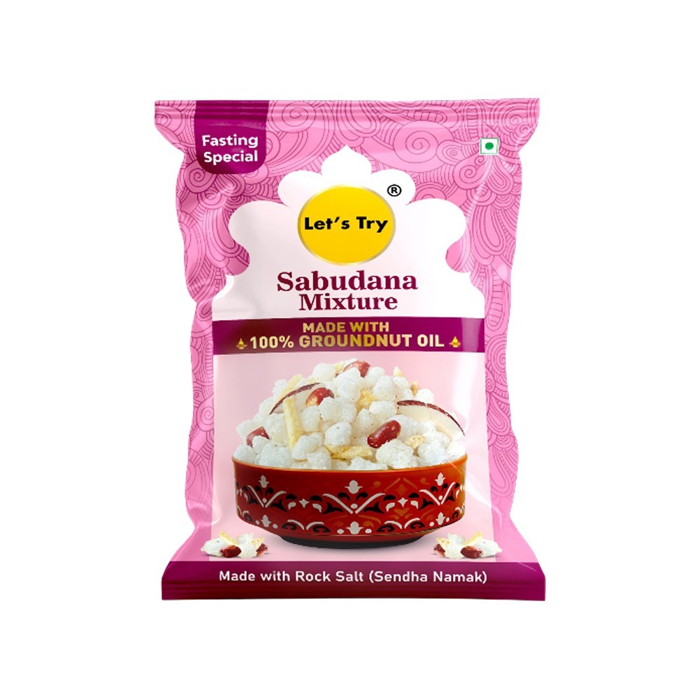 Let's Try Sabudana Falhari Mixture