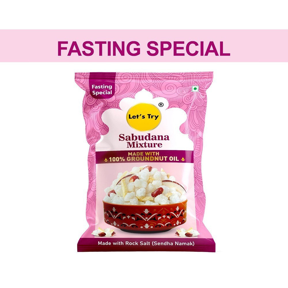 Let's Try Sabudana Falhari Mixture