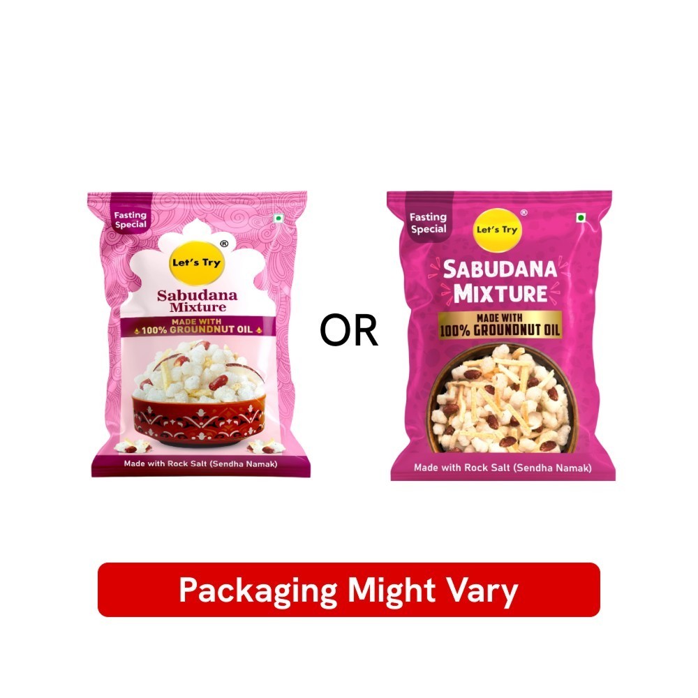Let's Try Sabudana Falhari Mixture