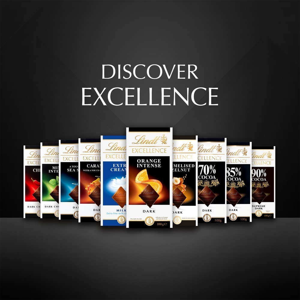 Lindt Excellence 90% Cocoa Supreme Dark Chocolate Bar