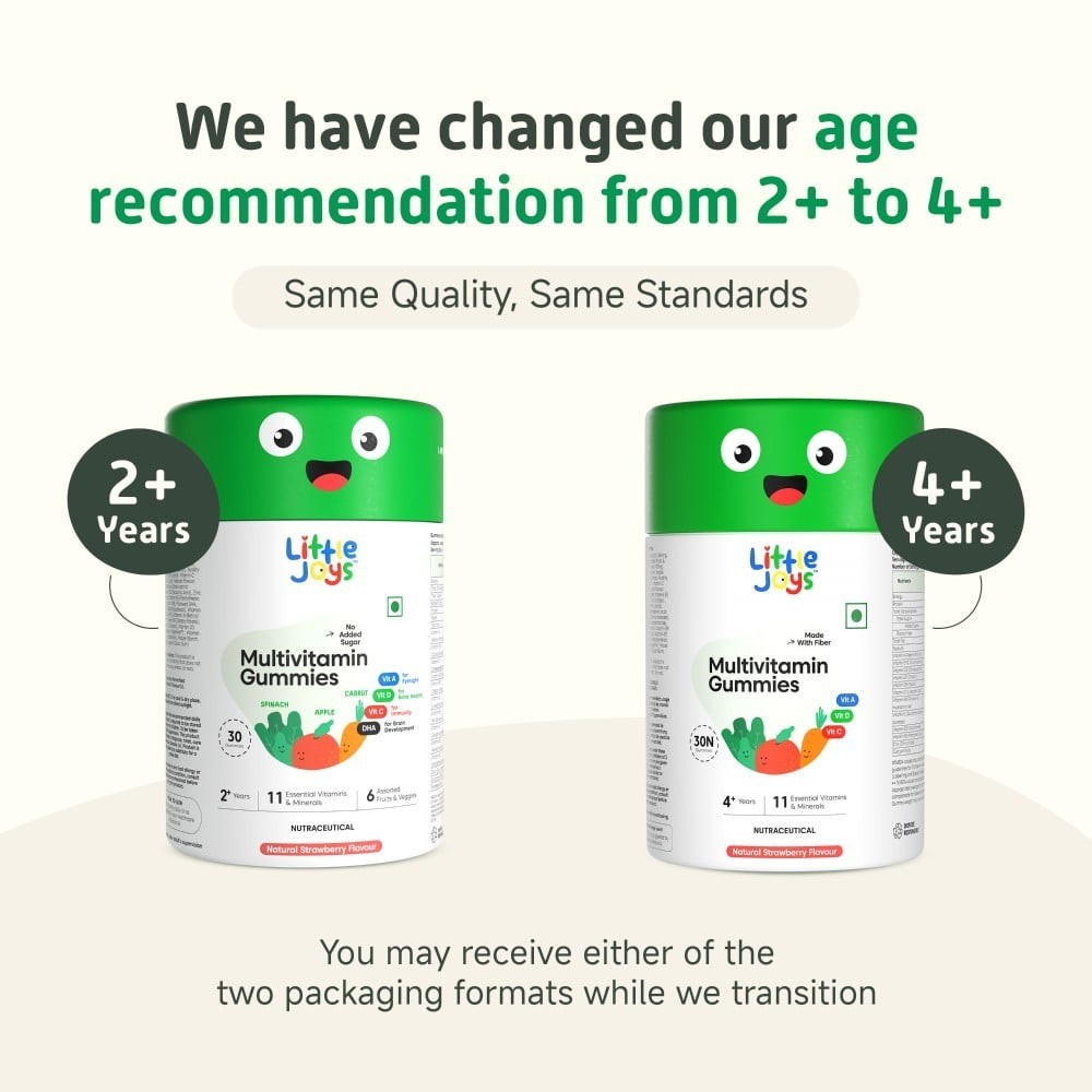 Little Joys Multivitamin Kids Supplement Gummies (4-6 years)