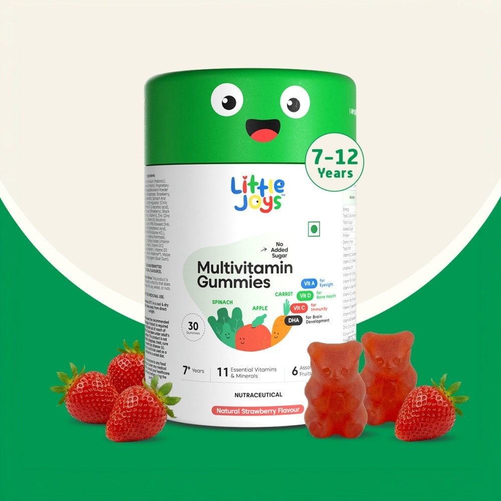 Little Joys Multivitamin Kids Supplement Gummies (7-12 Years)