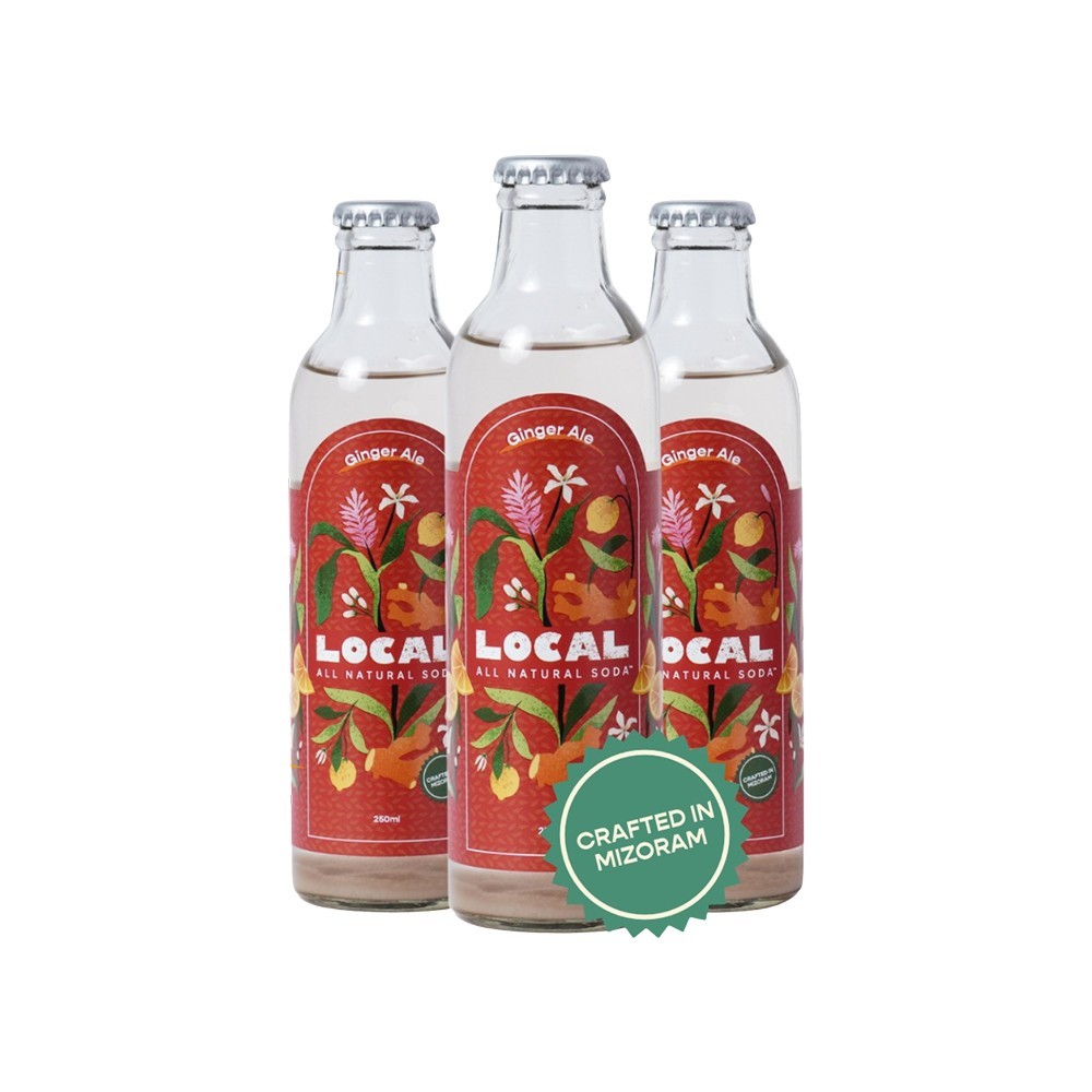Local All Natural Soda Ginger Ale