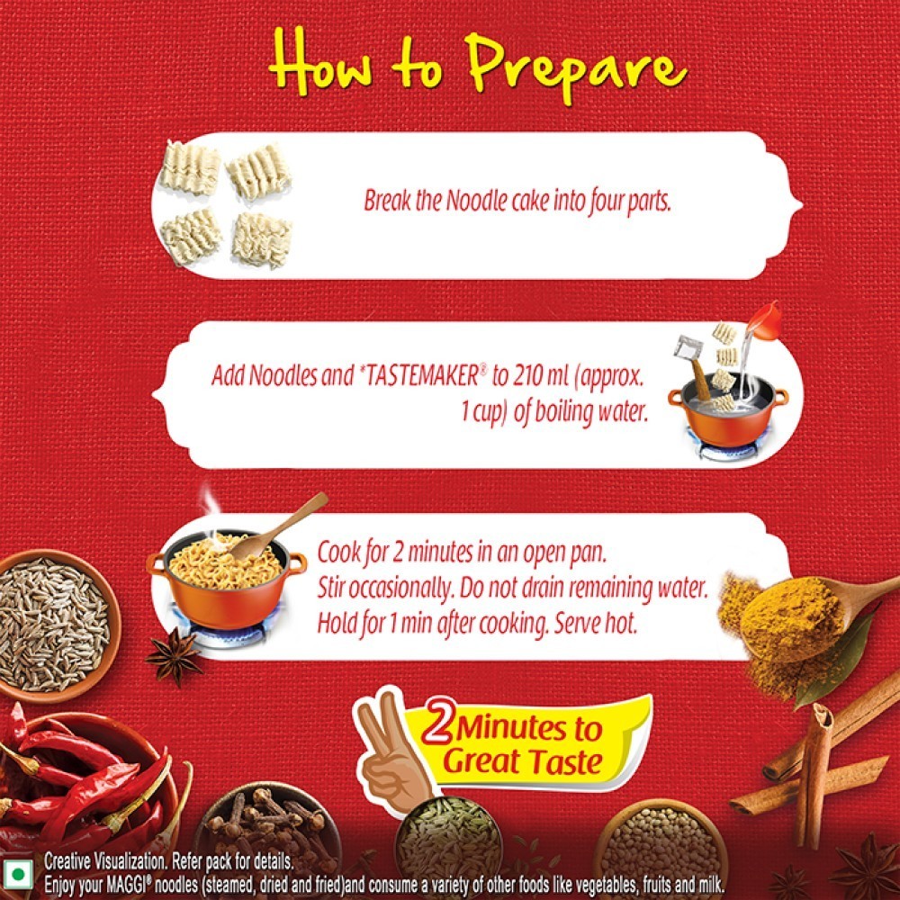 Maggi 2-Minute Special Masala Instant Noodles