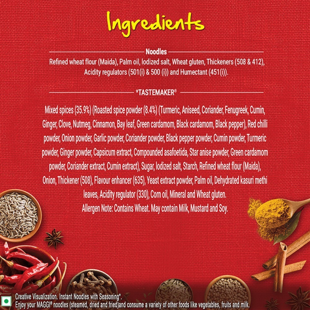 Maggi 2-Minute Special Masala Instant Noodles