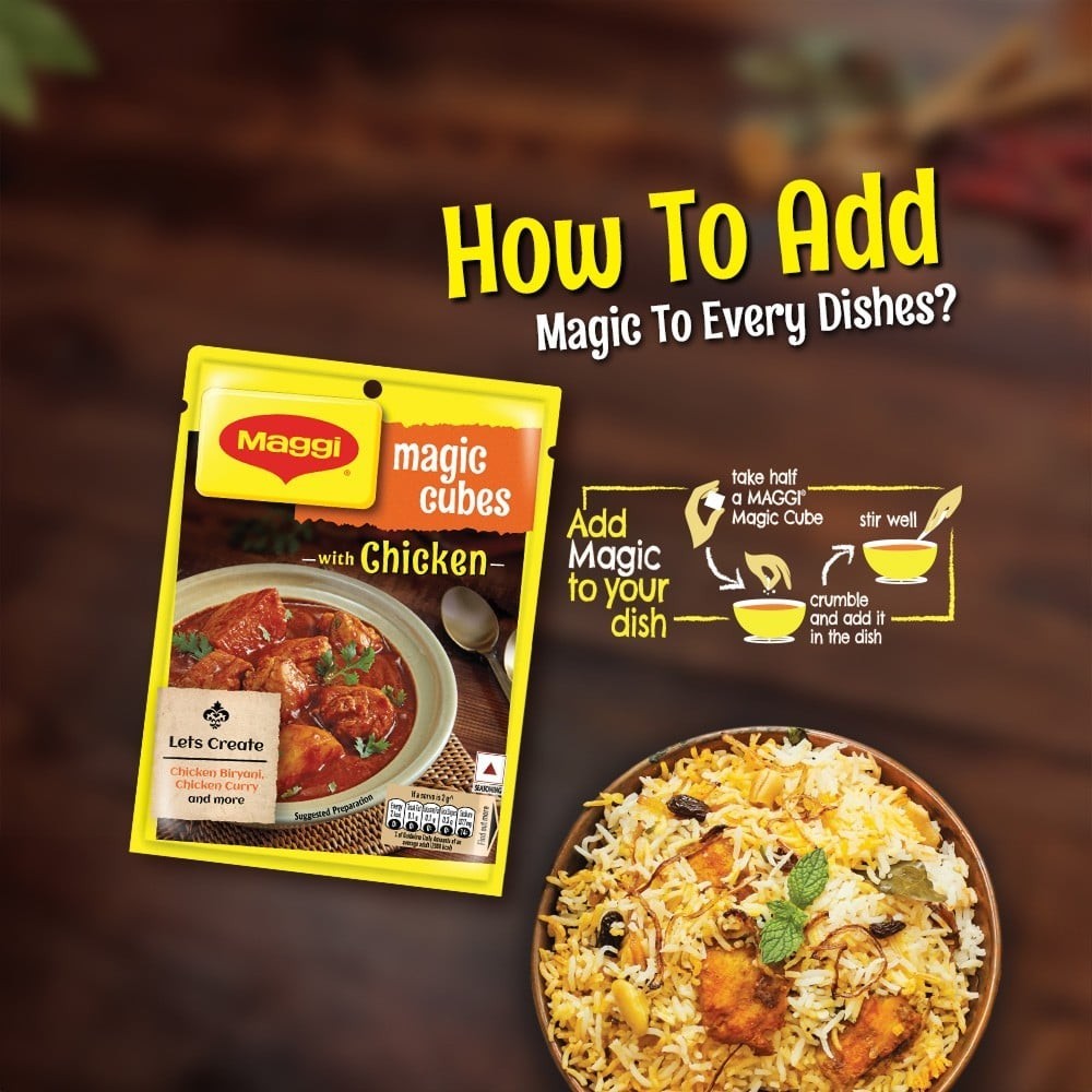 Maggi Magic Cubes - Chicken Masala