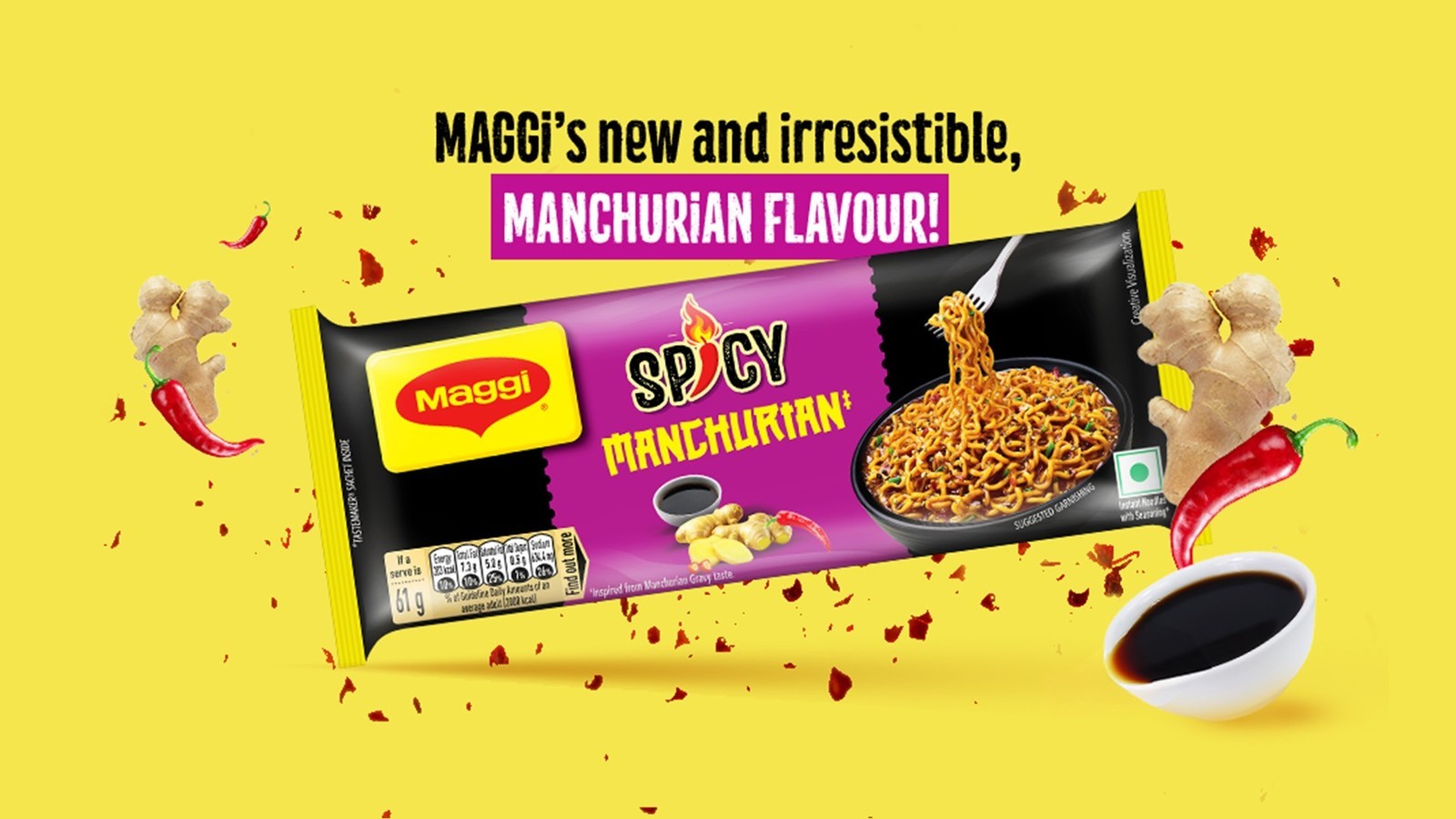 Maggi Spicy Manchurian Instant Noodles