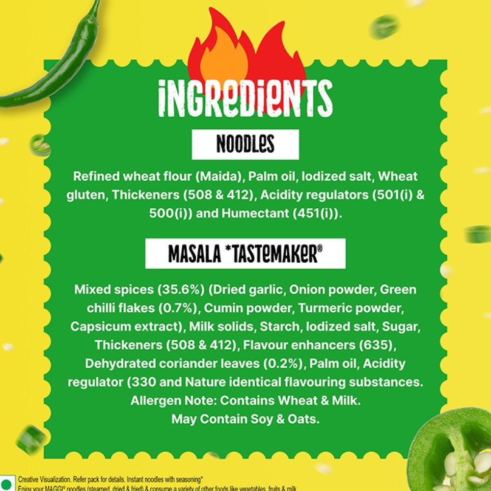 Maggi Spicy Spicy Green Chilli Instant Noodles