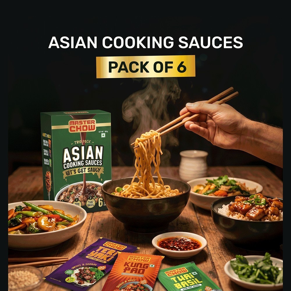 MasterChow Kung Pao, Teriyaki, Thai Basil Sauce Sachet
