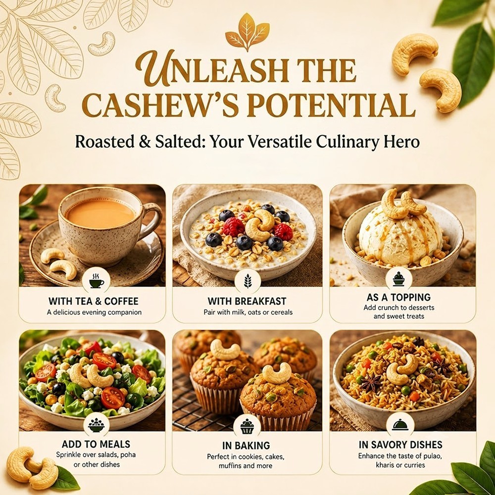 MevaBite Roasted & Salted Flavoured Cashew