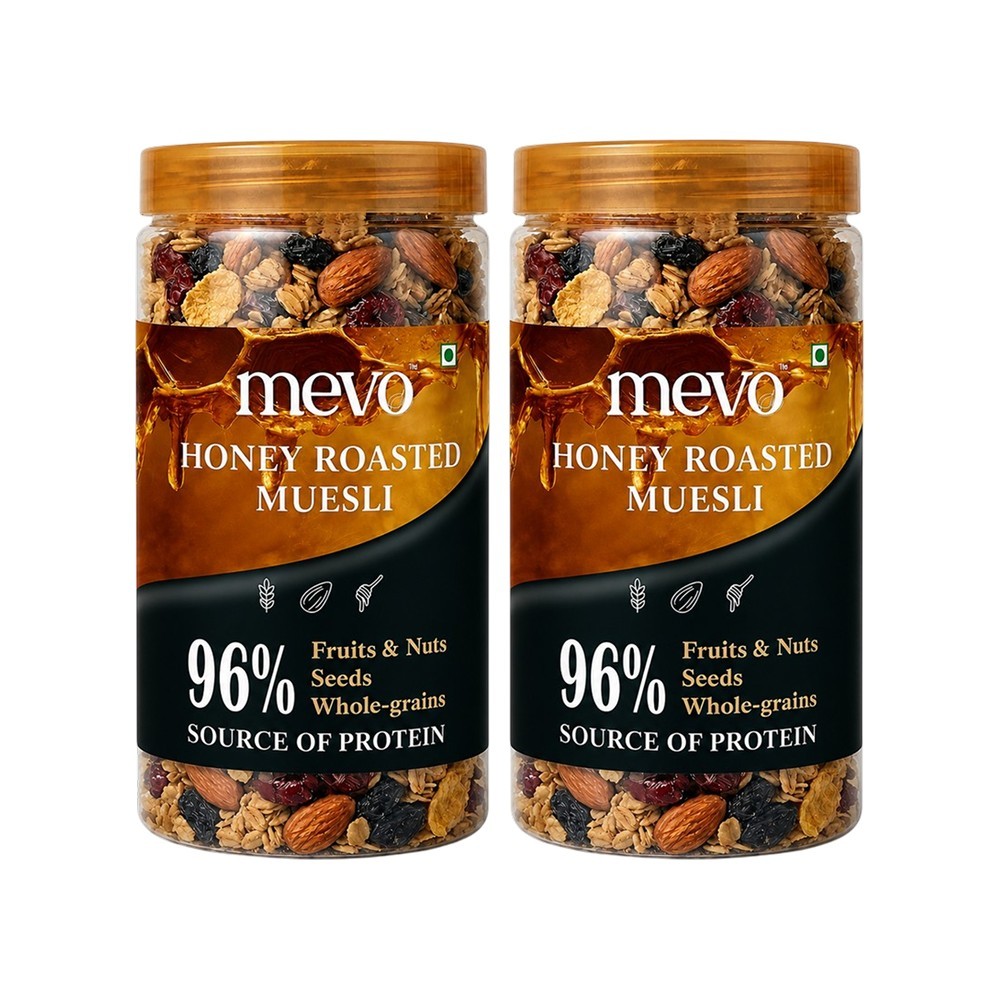 Mevo Honey Roasted Muesli with Dry Fruits
