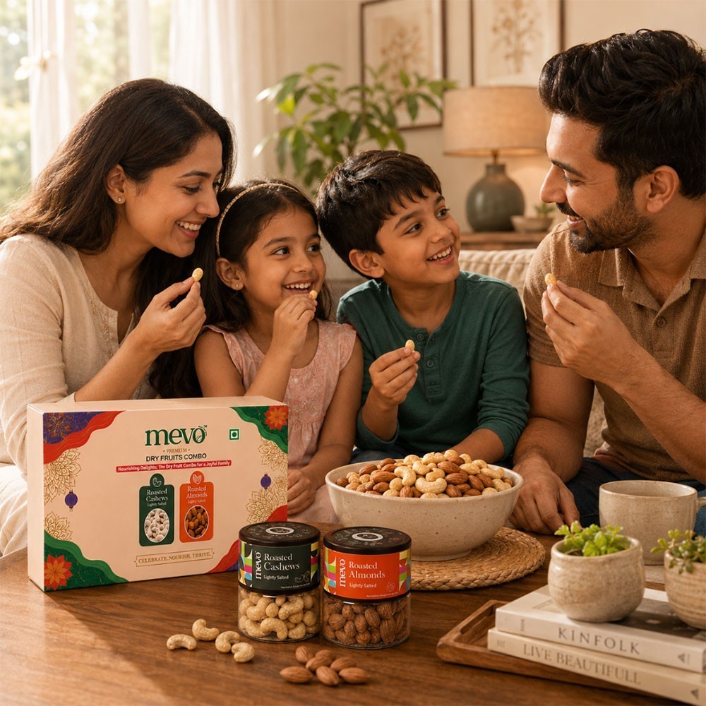 Mevo Roasted Almonds & Cashews Gift Pack