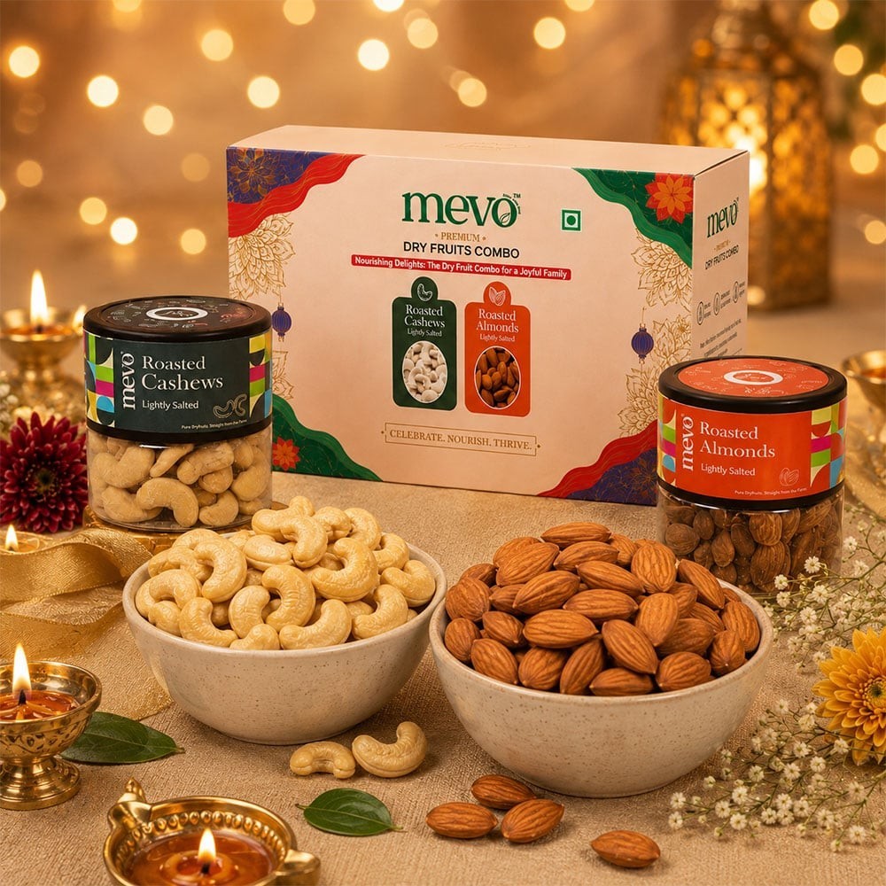Mevo Roasted Almonds & Cashews Gift Pack
