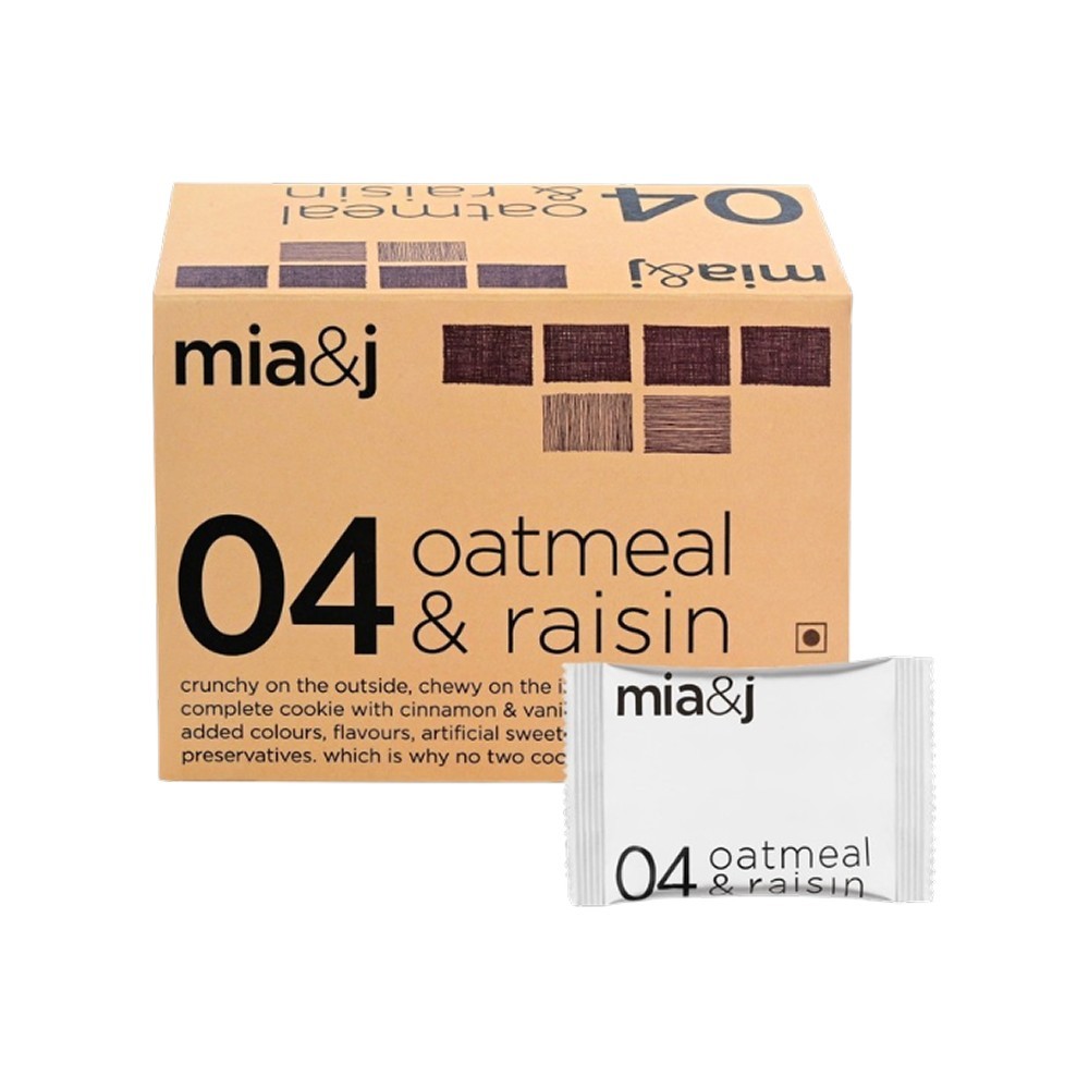 MIA&J 04 Oatmeal & Raisin Cookies