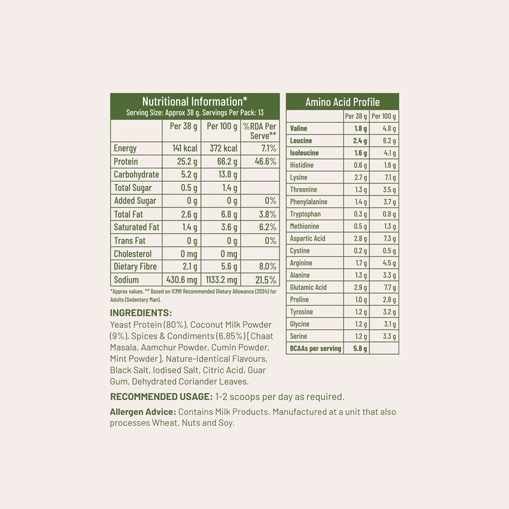 Mille Chaas Yeast Protein (Chaas)