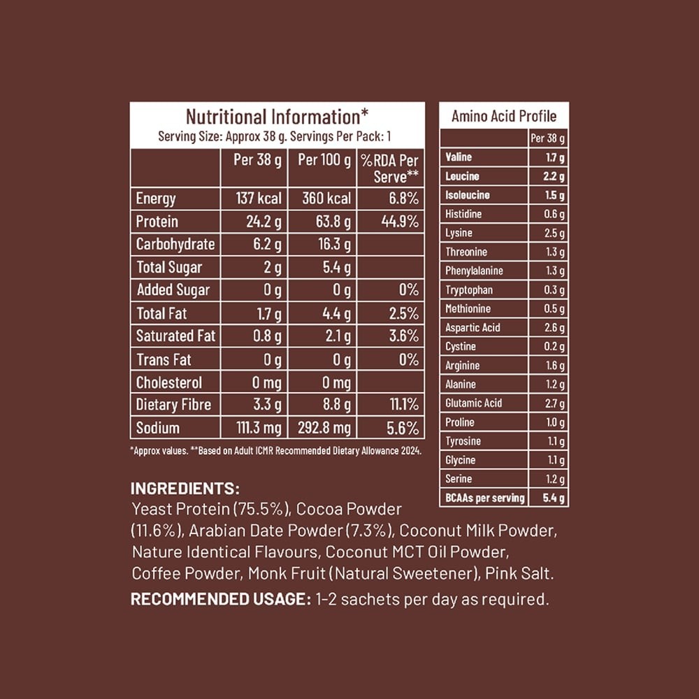 Mille Yeast Protein (Dark Chocolate)