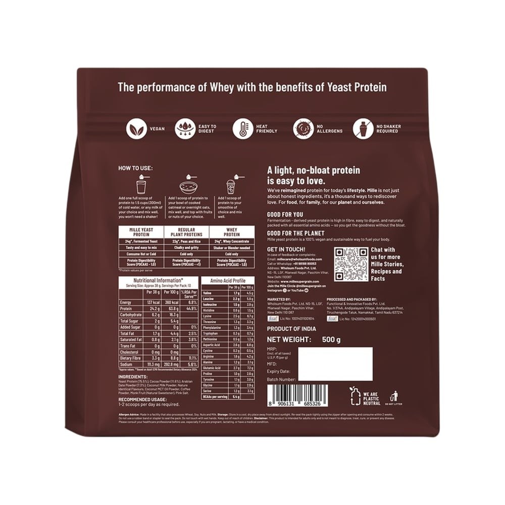 Mille Yeast Protein (Dark Chocolate)