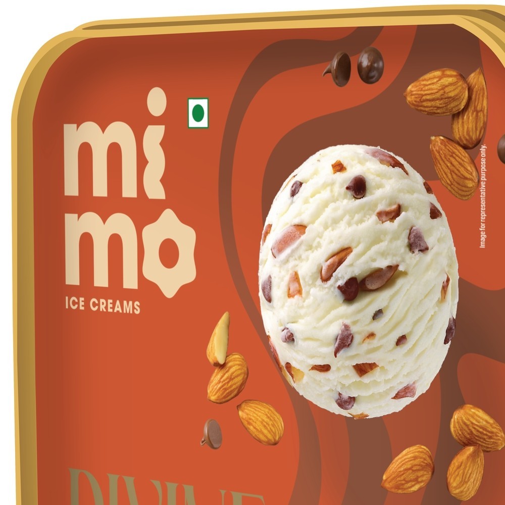 Mimo Roasted Almond Ice Cream Tub