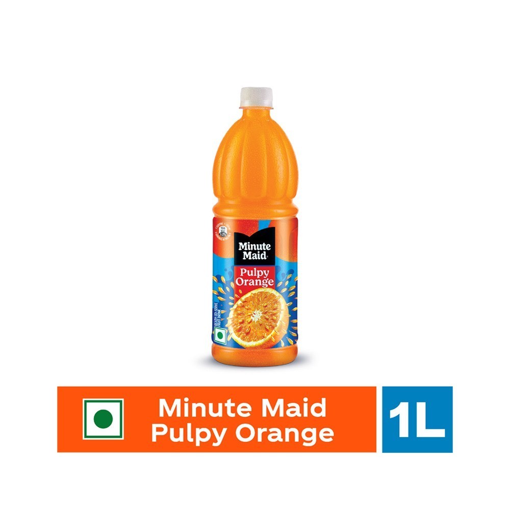 Minute Maid Pulpy Orange Fruit Drink
