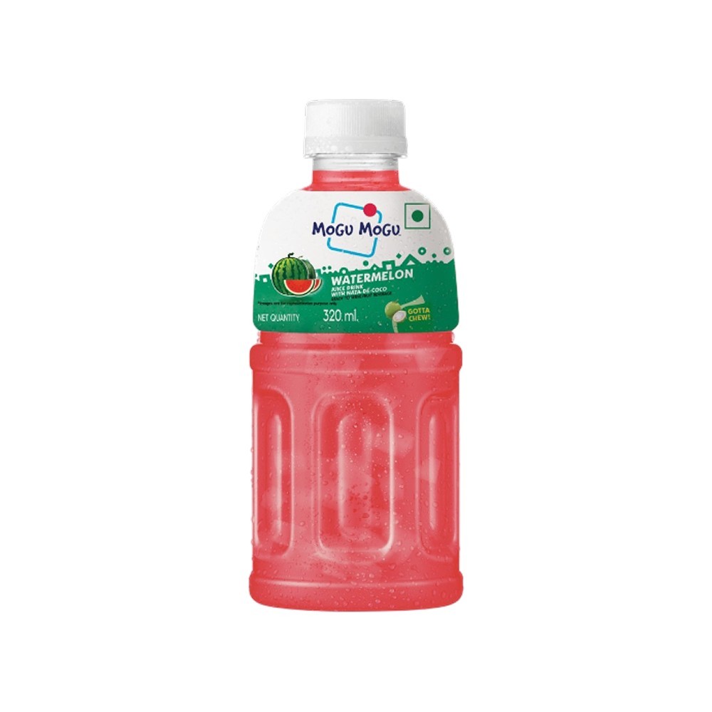 Mogu Mogu Watermelon Fruit Drink with Nata De Coco
