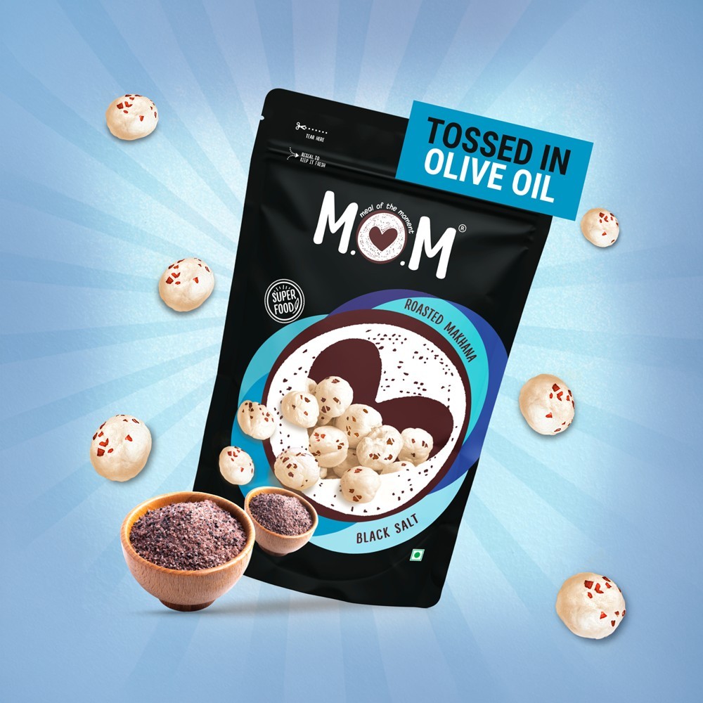 MOM Black Salt Flavoured Makhana