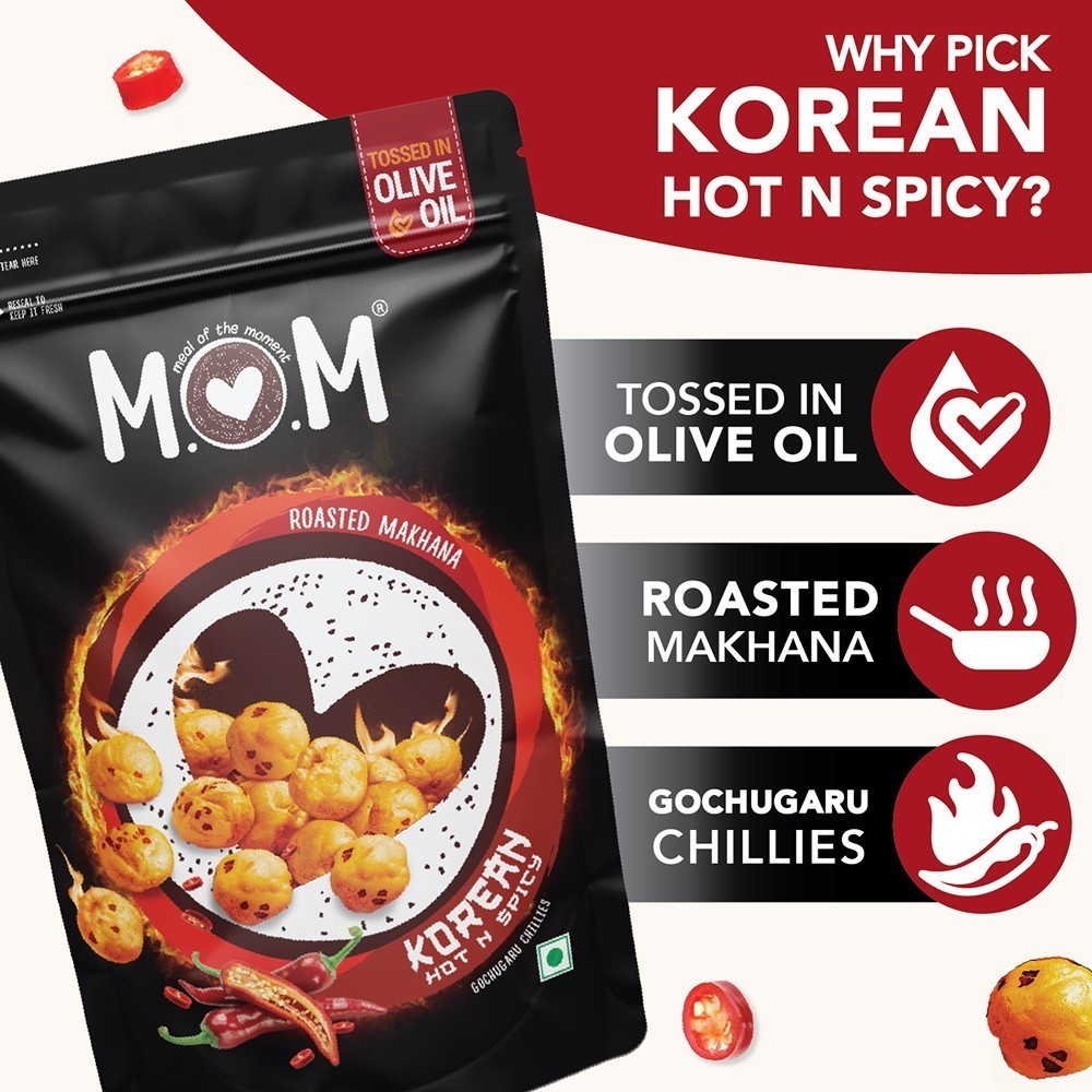MOM Korean Flavoured Makhana