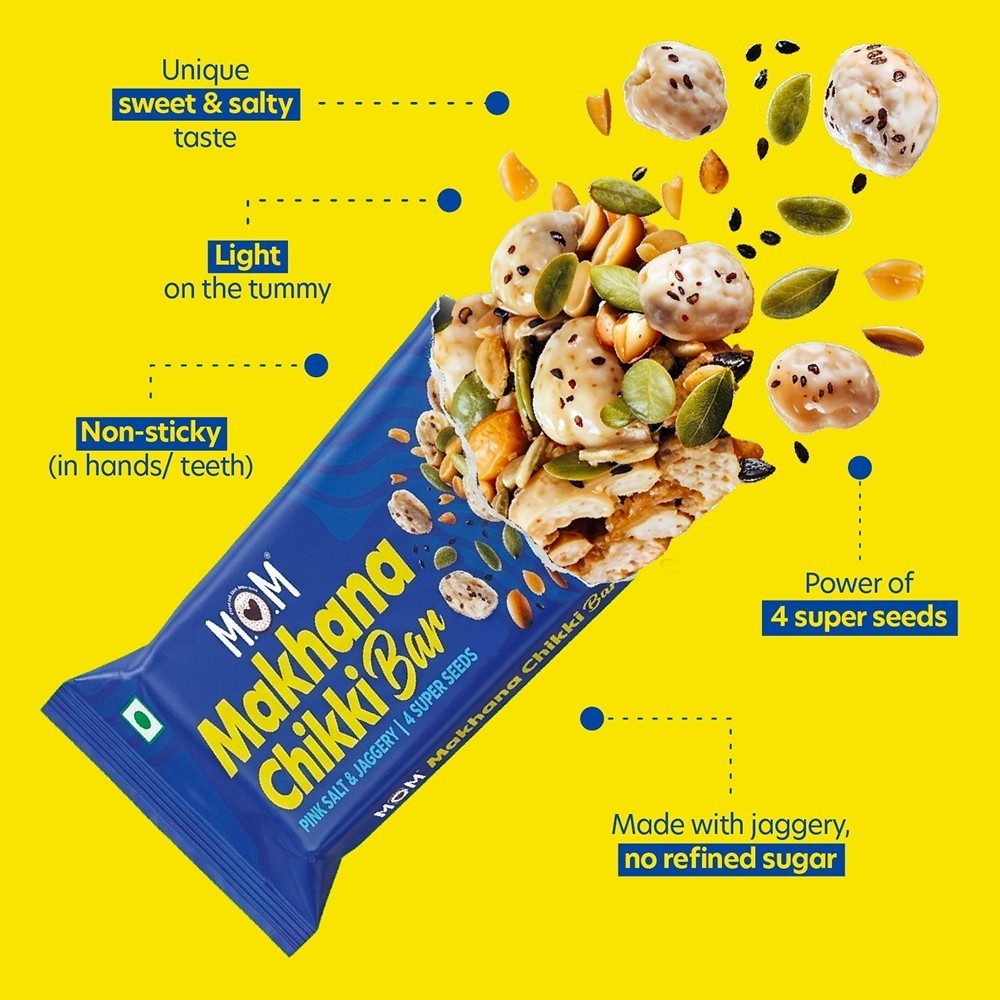 MOM Makhana Chikki Bar