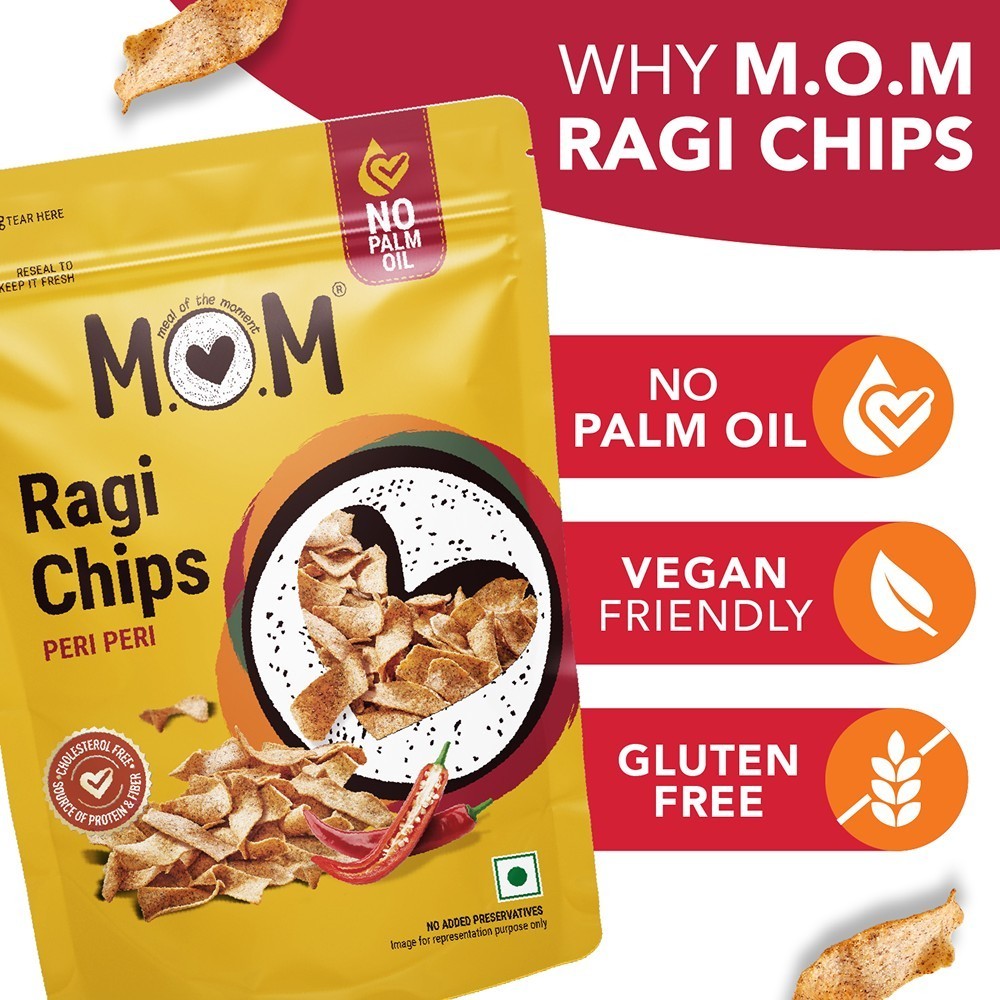 MOM Peri Peri Ragi Chips