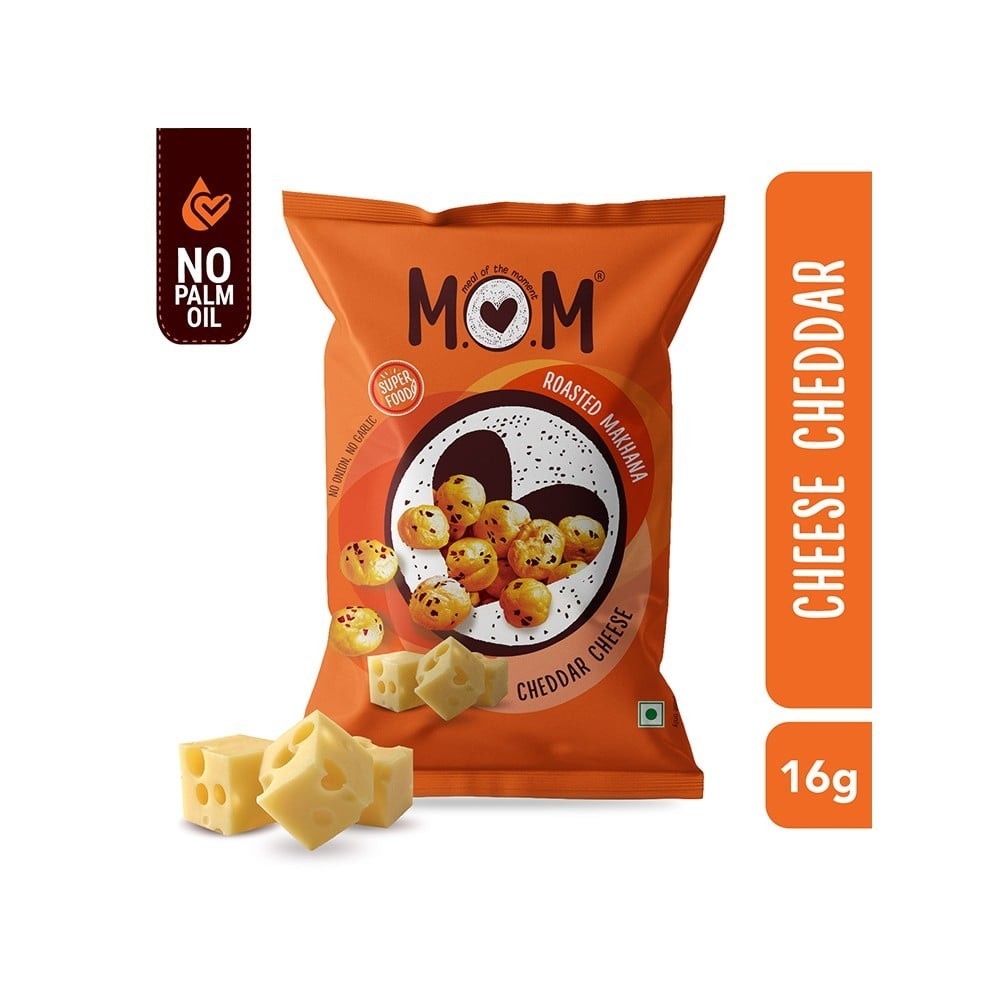 MOM Roasted Flavoured Makhana Cheddar Cheese