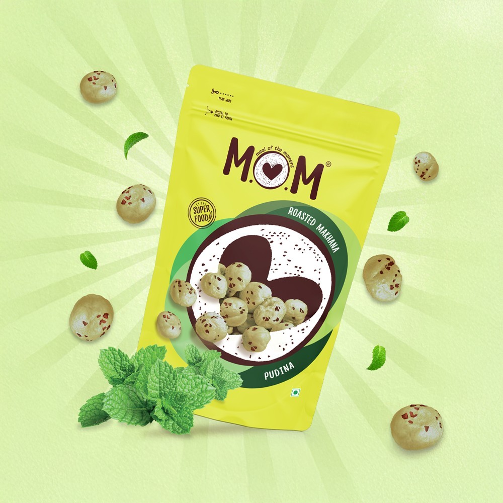 MOM Roasted Pudina Flavoured Makhana