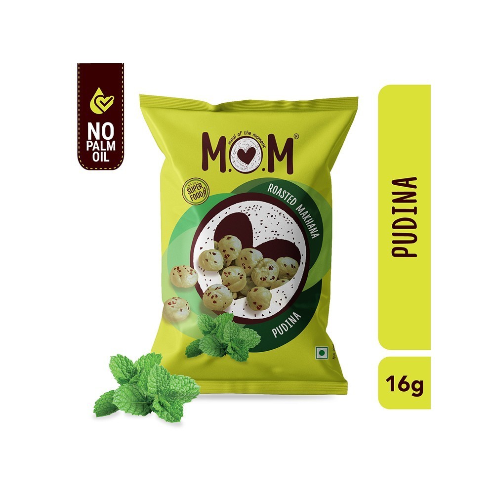 MOM Roasted Pudina Flavoured Makhana